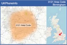 what area is 0121 dialling code