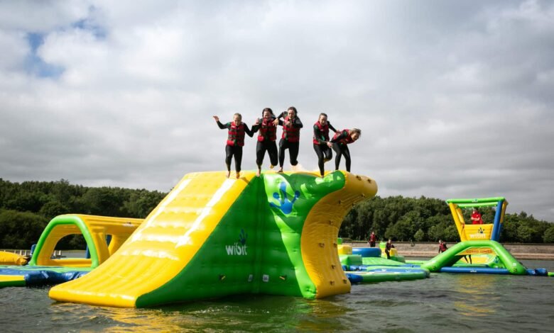 bewl water aqua park