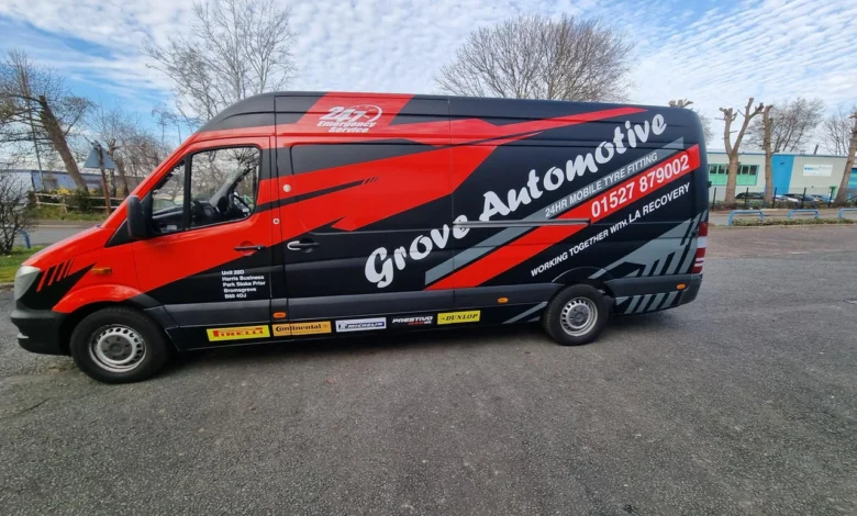 mobile tyre fitting van for sale