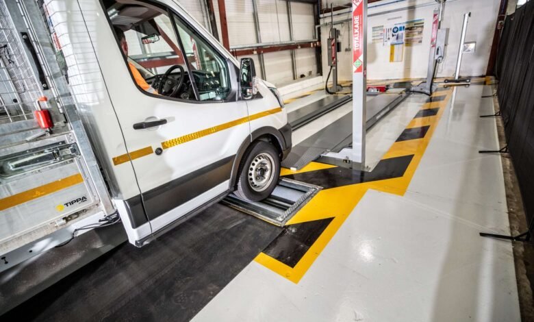 class 7 mot bay dimensions