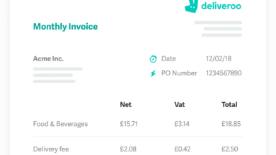 deliveroo vat receipt