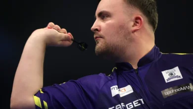 what weight darts does luke littler use