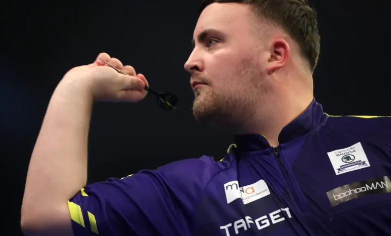 what weight darts does luke littler use