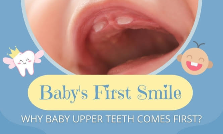 when do babies get their first tooth