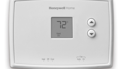 how to reset honeywell thermostat with no reset button