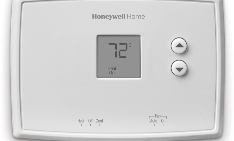 how to reset honeywell thermostat with no reset button