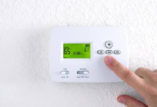how to reset honeywell thermostat with no reset button