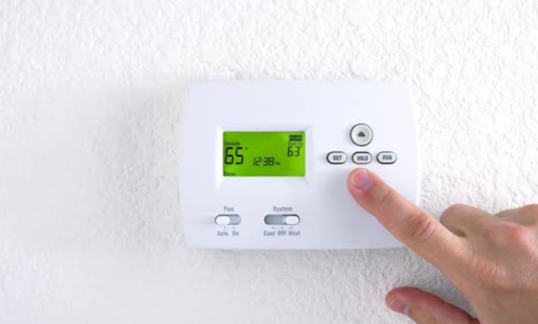 how to reset honeywell thermostat with no reset button